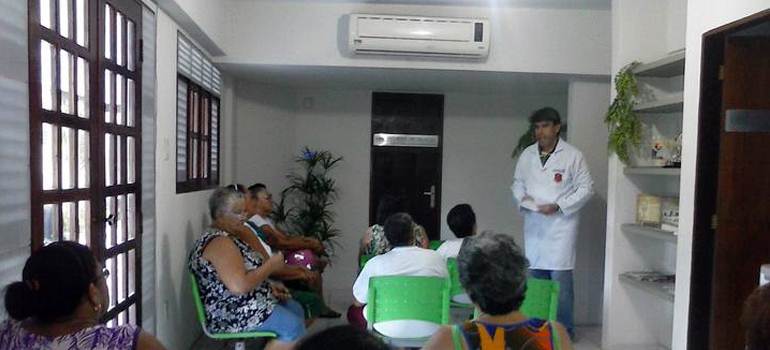 Policlínica realiza mutirão para exames de pele do grupo de atividades integrativas