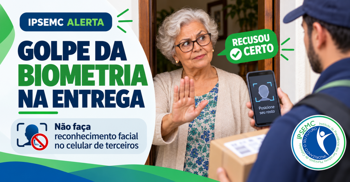 Golpe da biometria na entrega: não faça reconhecimento facial no celular de terceiros